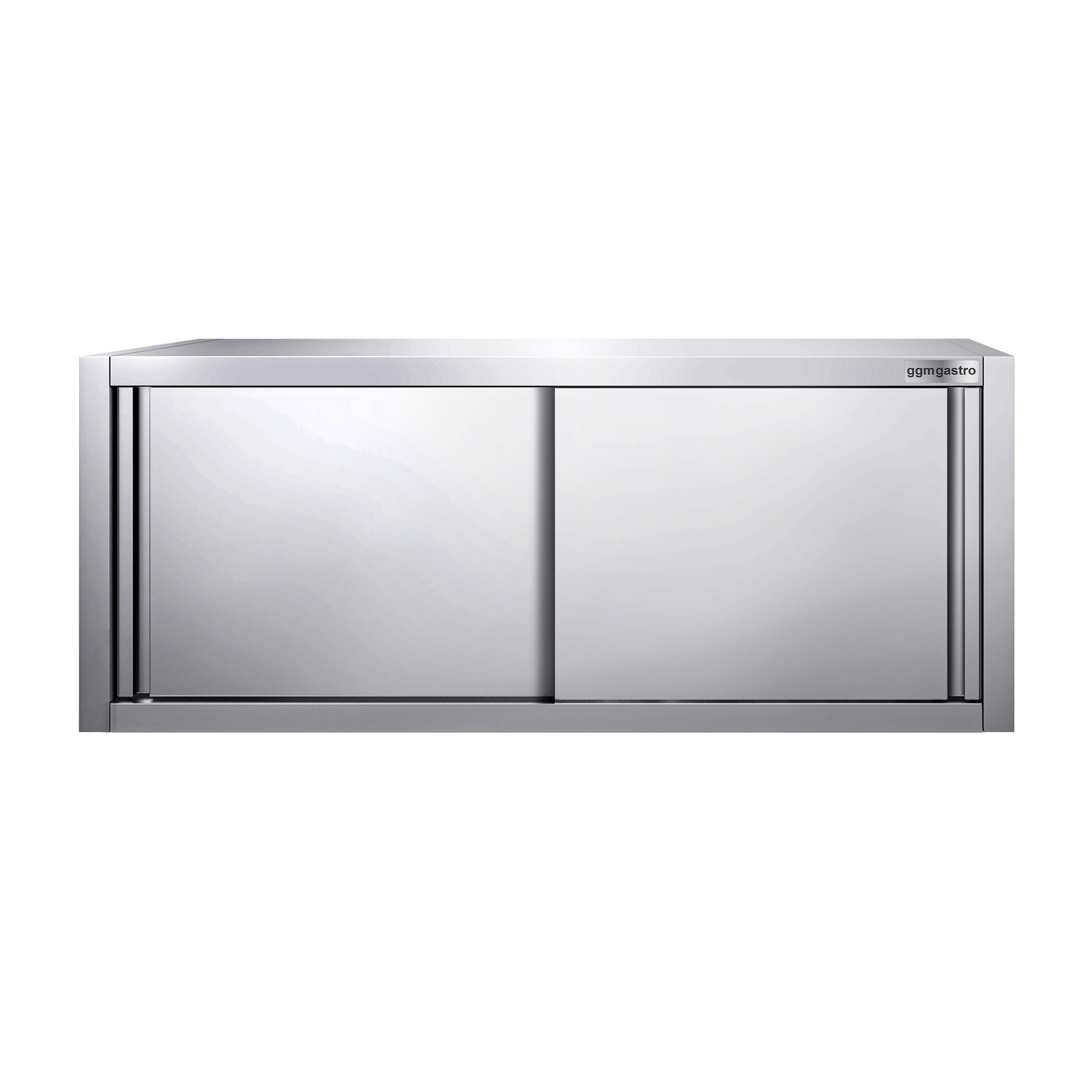 Wall-mounted cabinet 1.6 m - 0.65 m high - with sliding door