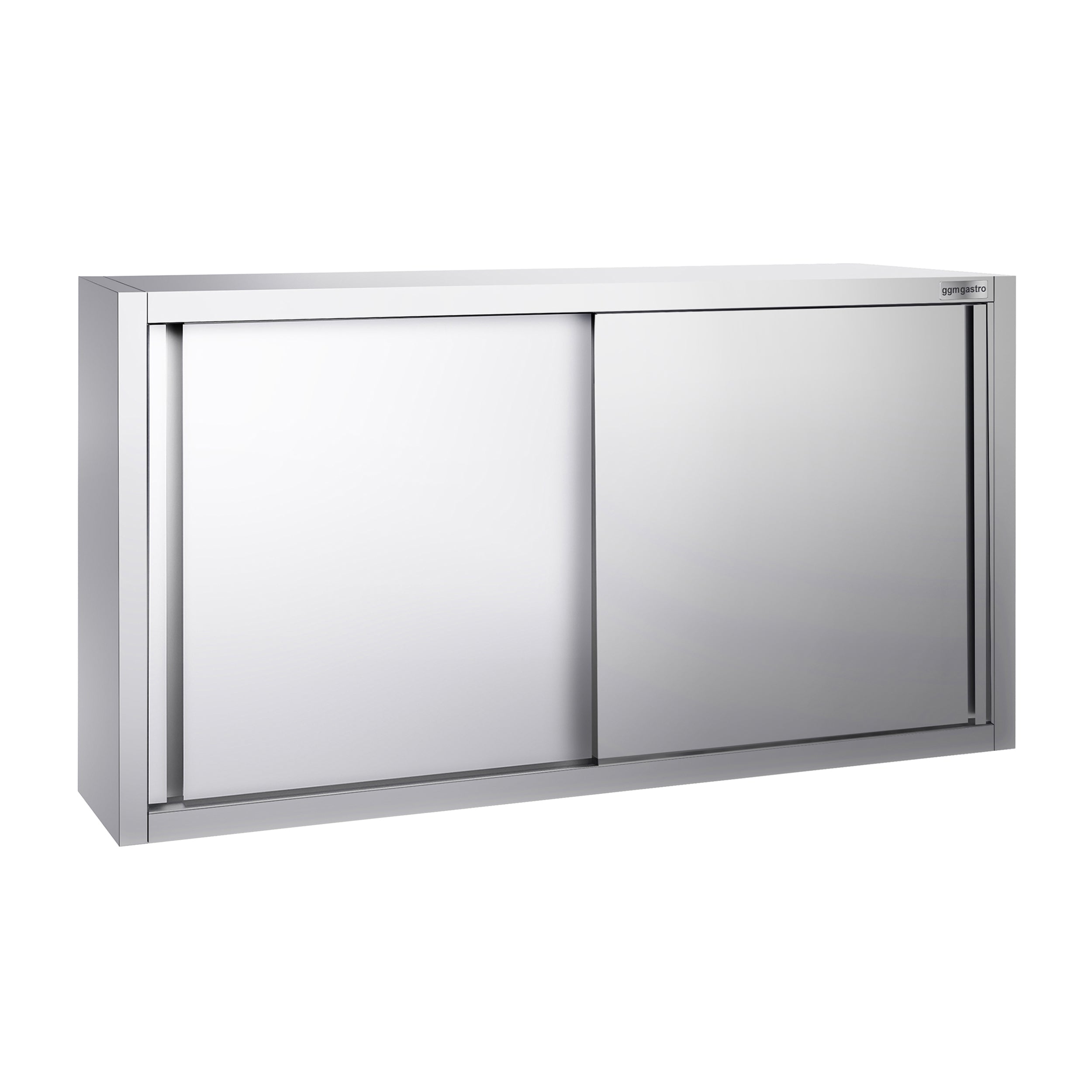 Wall mounted cabinet 1.6 m - 0.8 m high - with sliding door