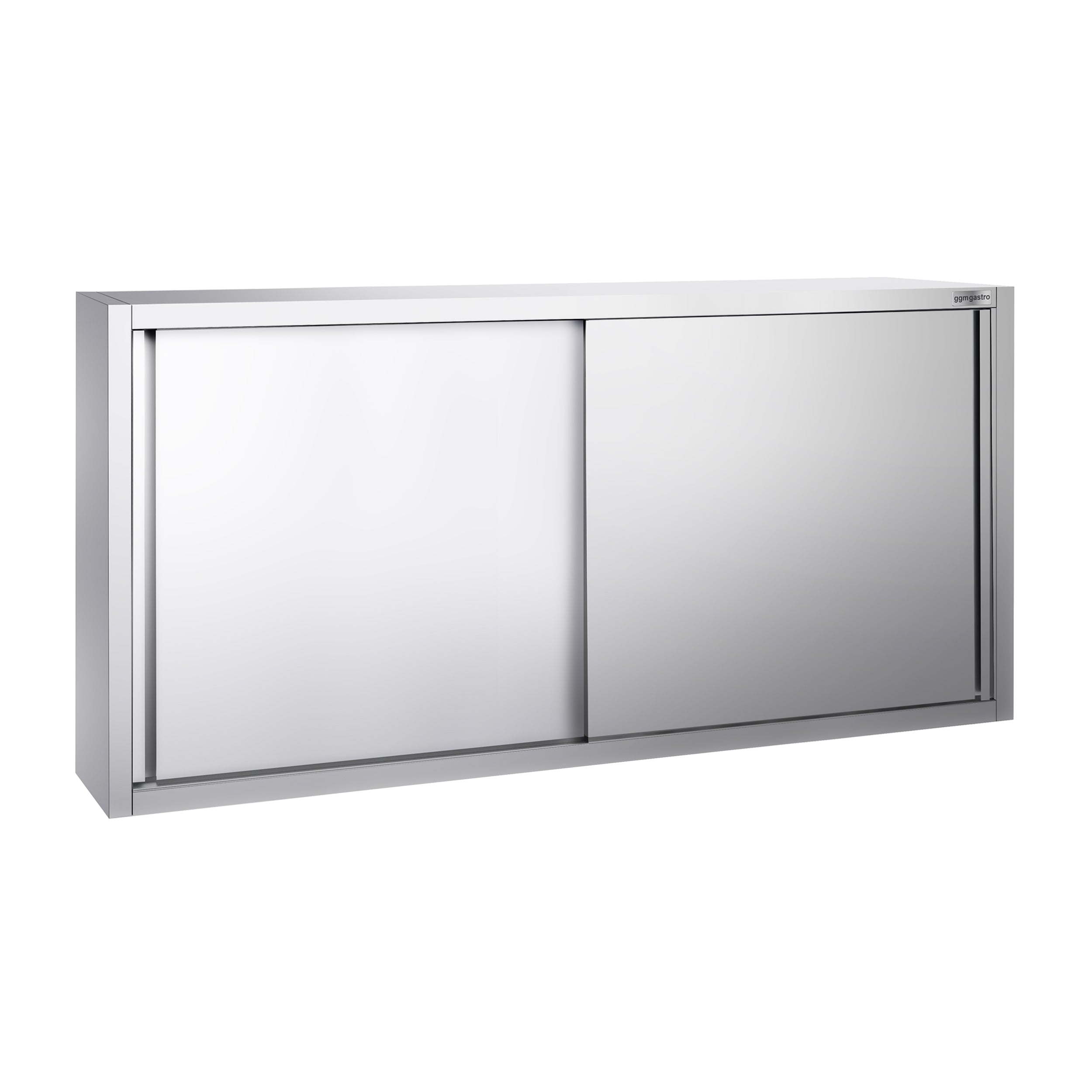 Wall mounted cabinet 2.0 m - 1.0 m high - with sliding door