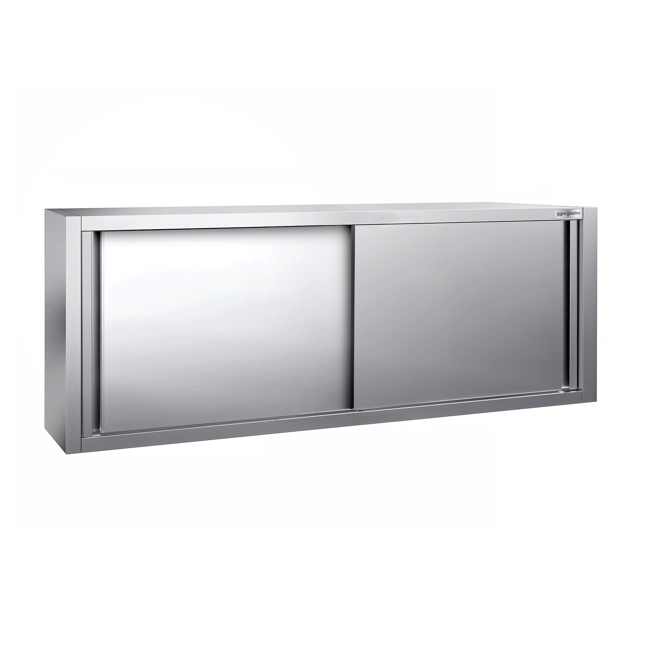 Wall mounted cabinet 2.0 m - 0.65 m high - with sliding door