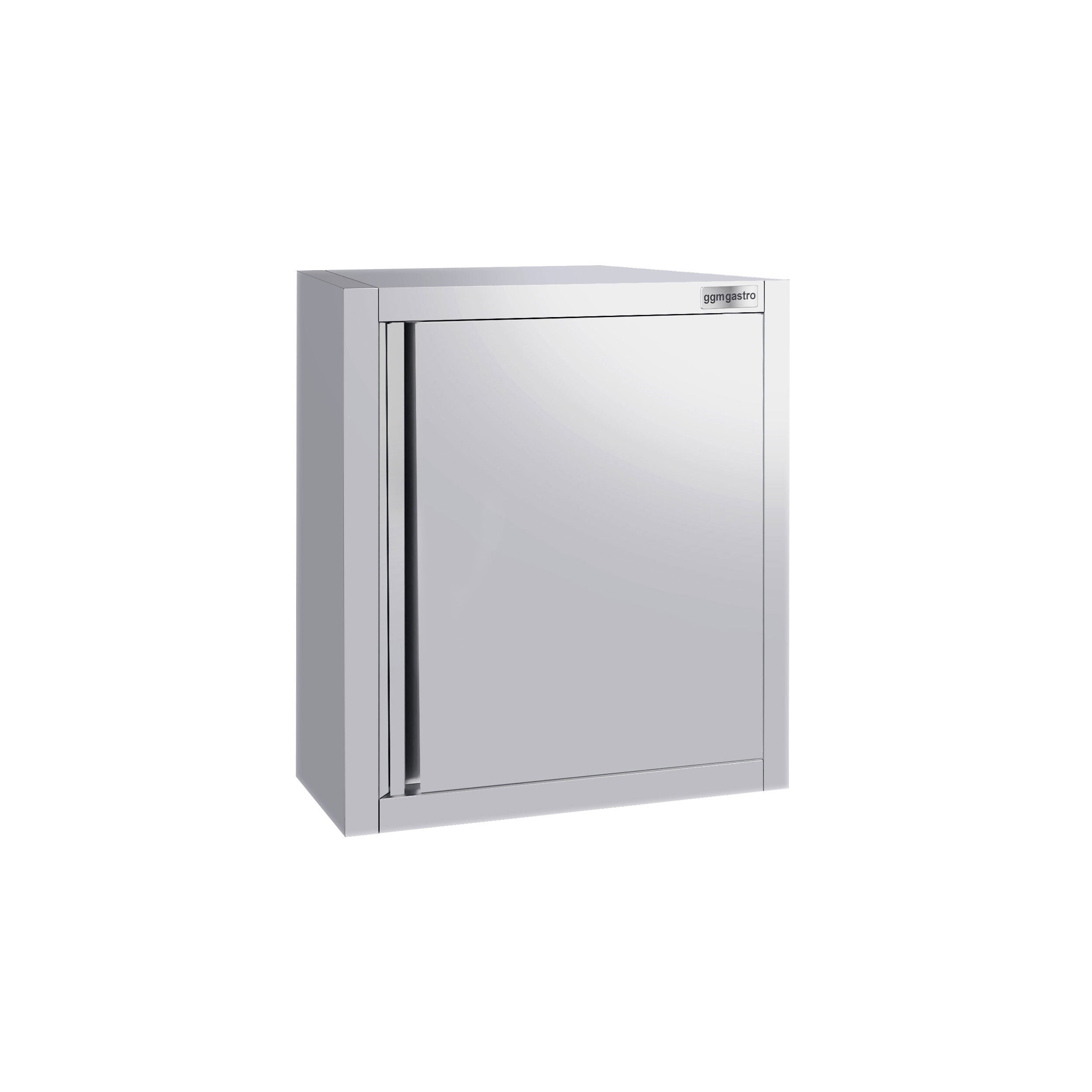 ECO stainless steel wall cabinet - 600 mm - with hinged door - height 650 mm