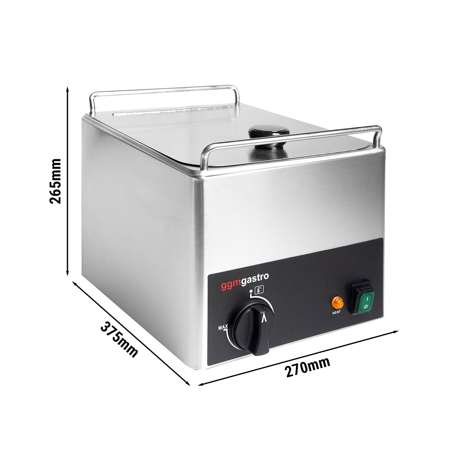 Sausage heater - 10 liters - 1kW