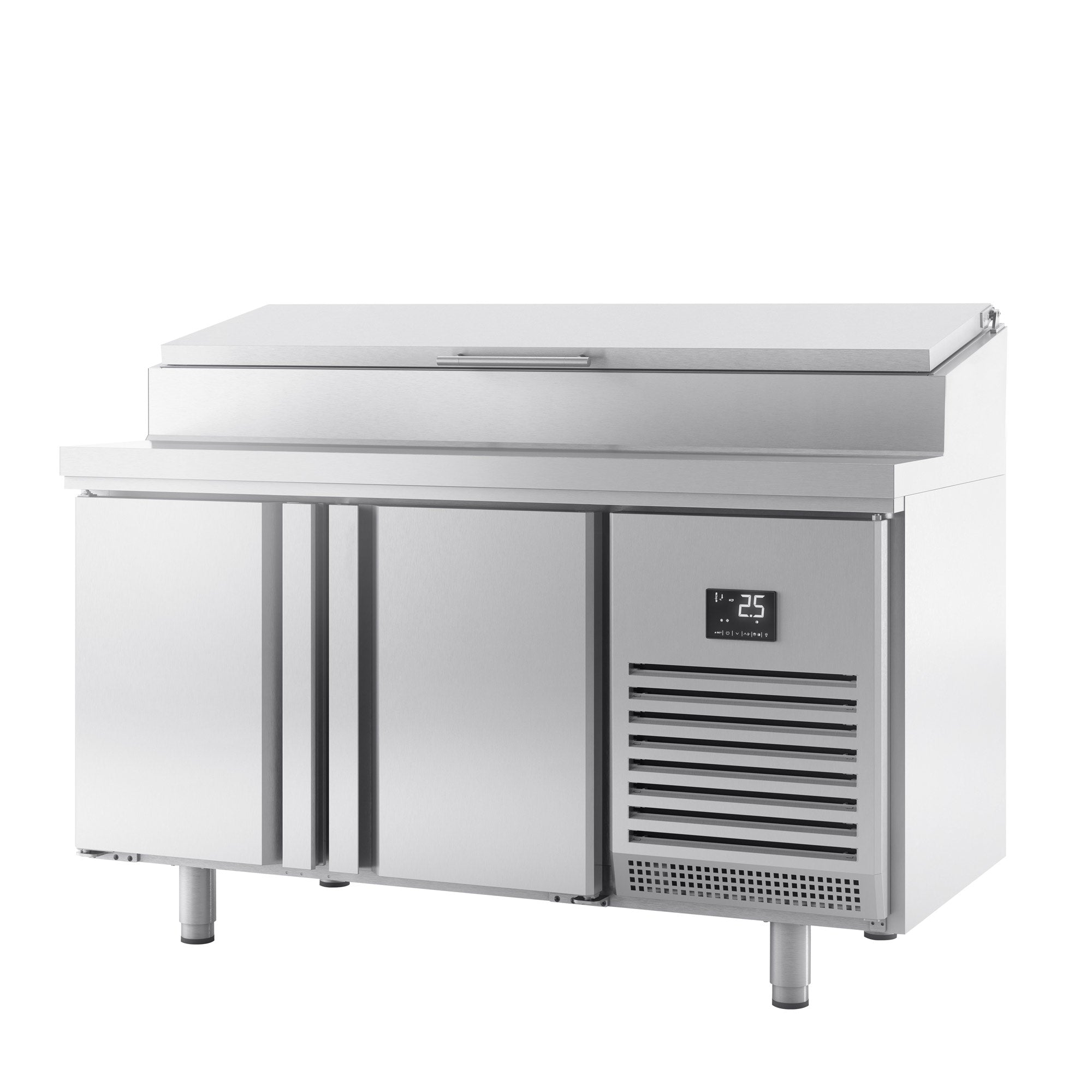 Refrigerated preparation table - with 3 doors