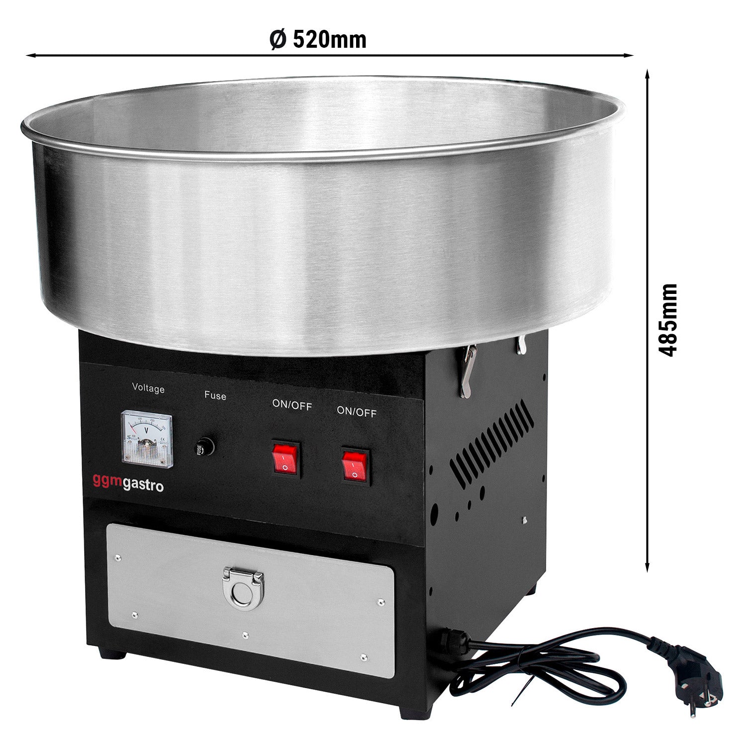 Cotton candy machine - Ø 520 mm - incl