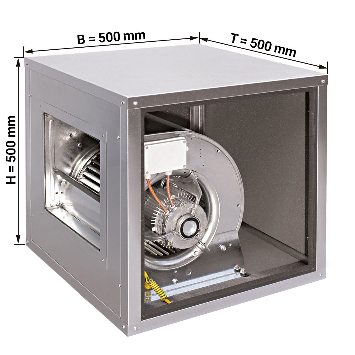 Ventilation box 1600 m³ per hour