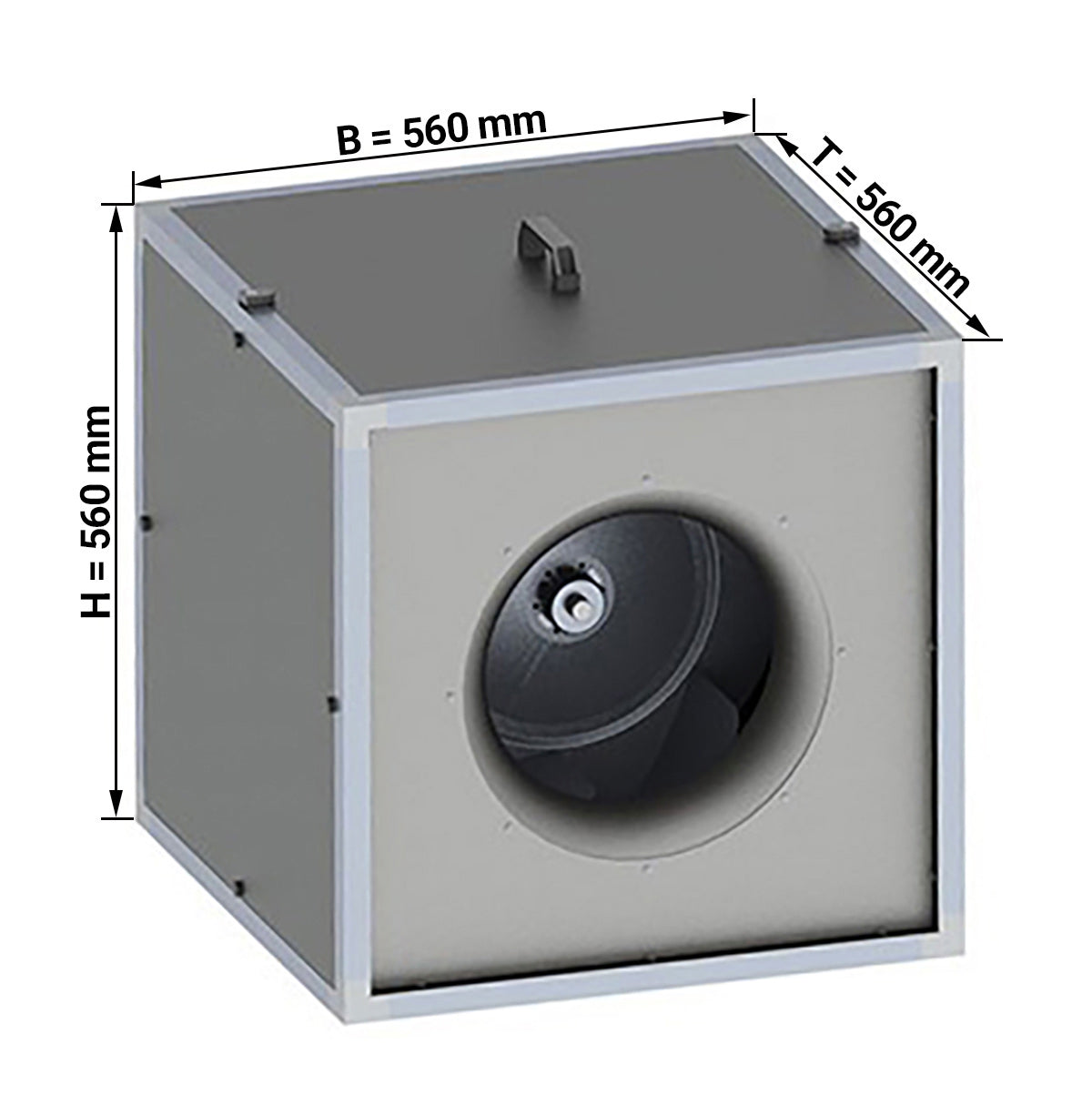 Вентилационна кутия Pro 4000 м³ на час