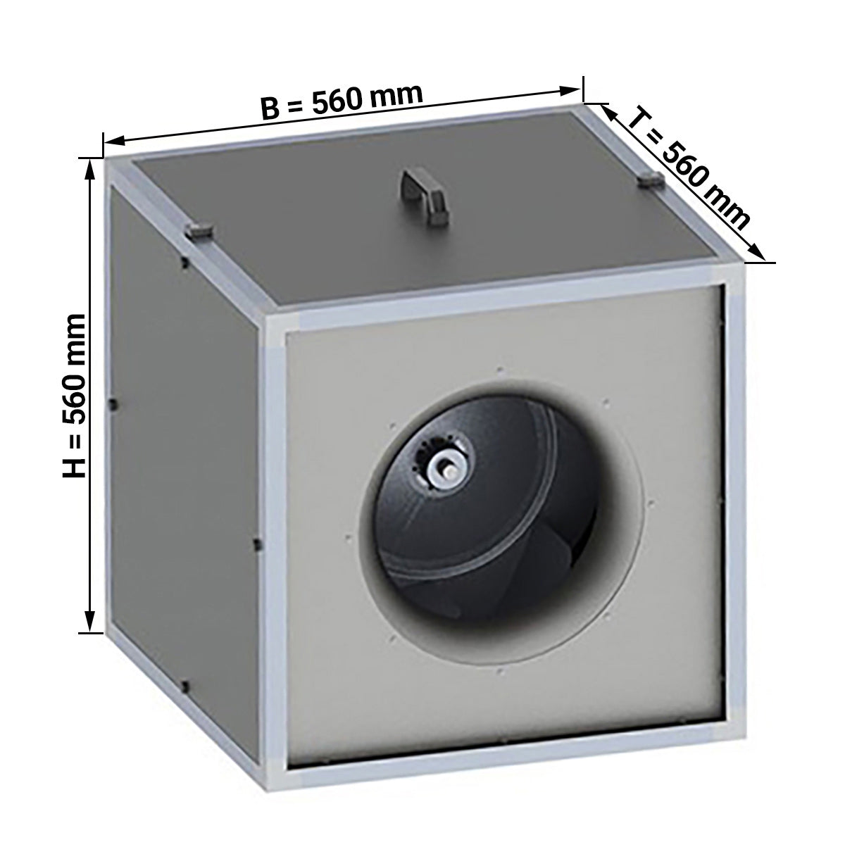 Ventilation box Pro 4000 m³ per hour