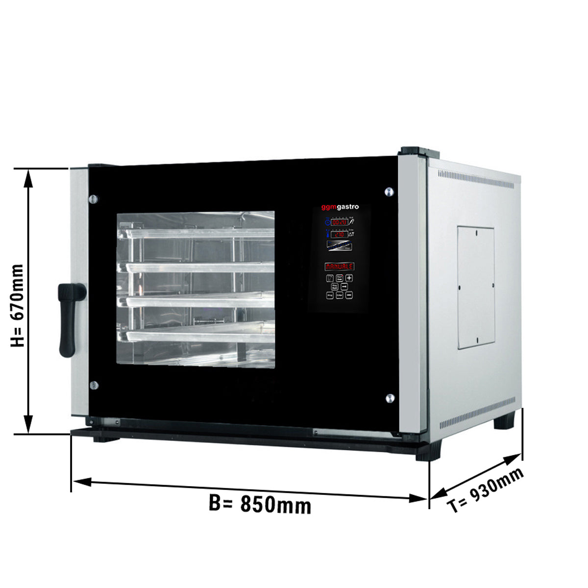 Convectomat combined and for bakeries 4x EN 400 x 600 (LED)