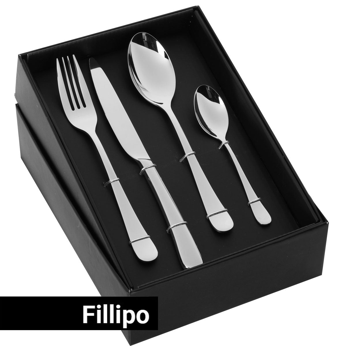 Fillipo cutlery set - 24 pieces - For 6 people