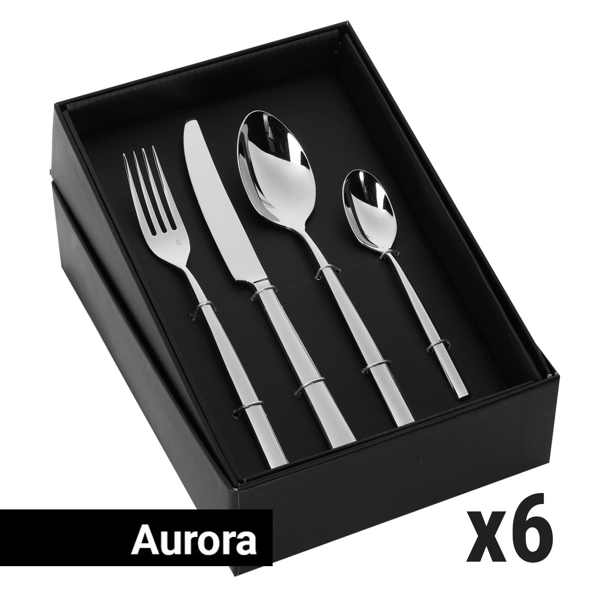 Cutlery set Aurora - 24 pieces - For 6 people