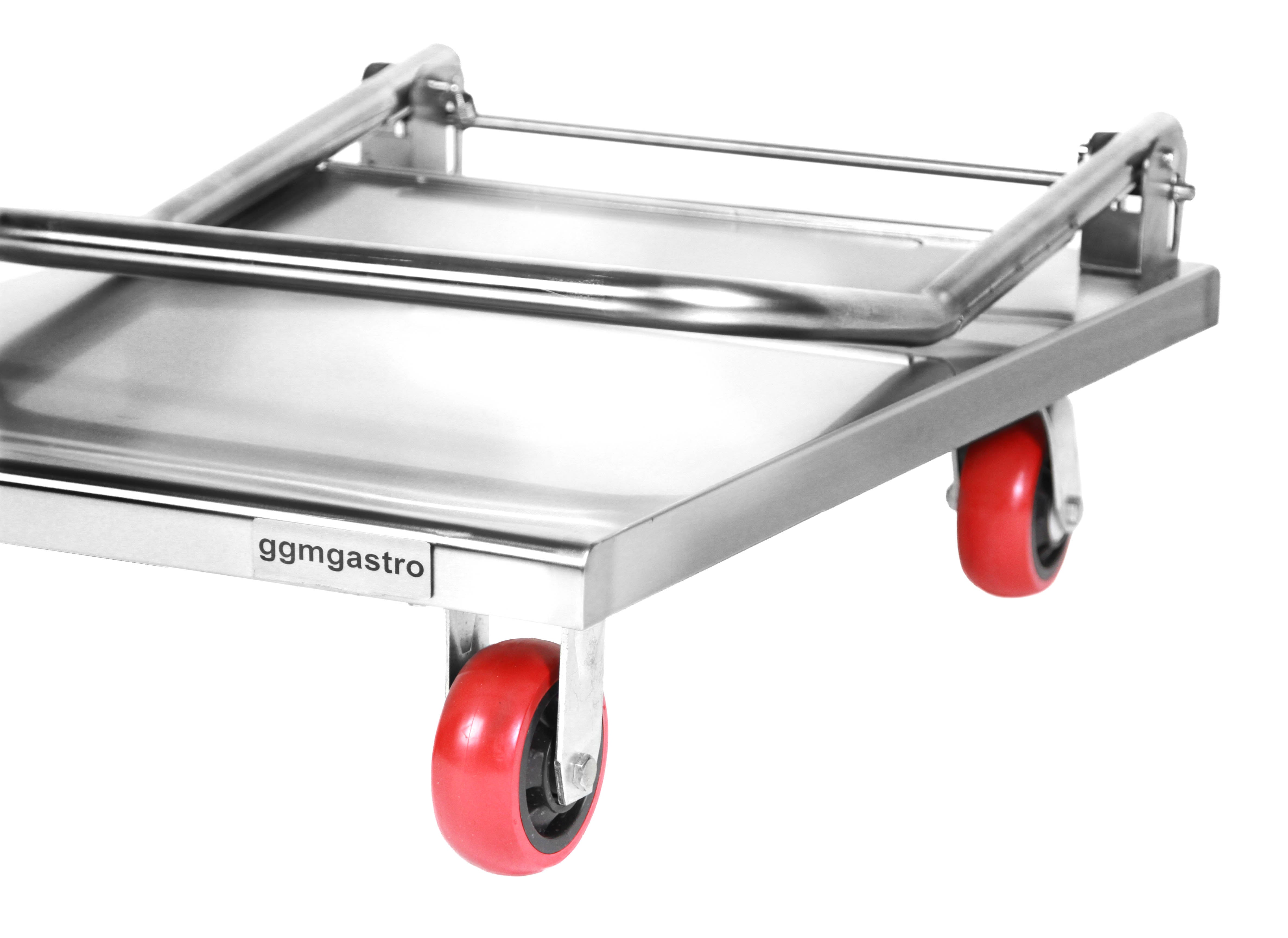 Serving trolley - 0.6 m - with 1 shelf