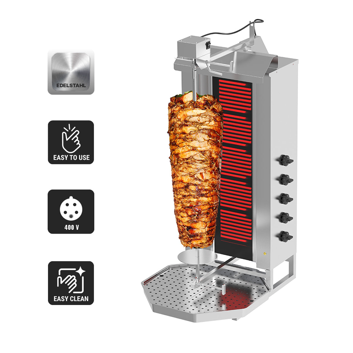 Doner grill c 5 rheotans / maximum 80 kg