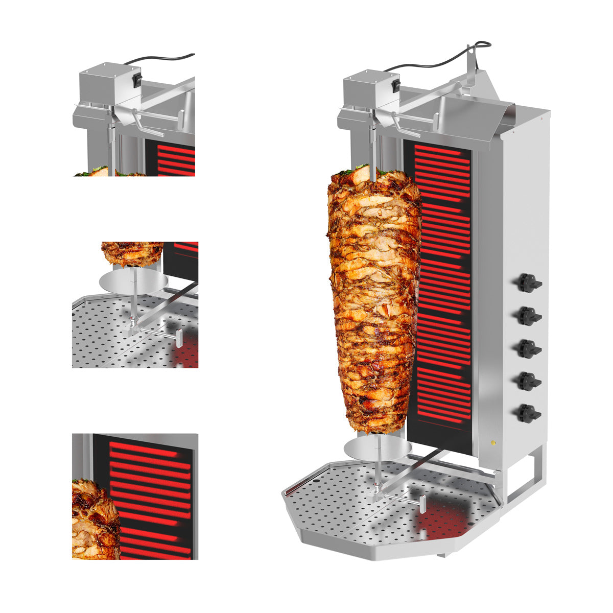 Doner grill c 5 rheotans / maximum 80 kg