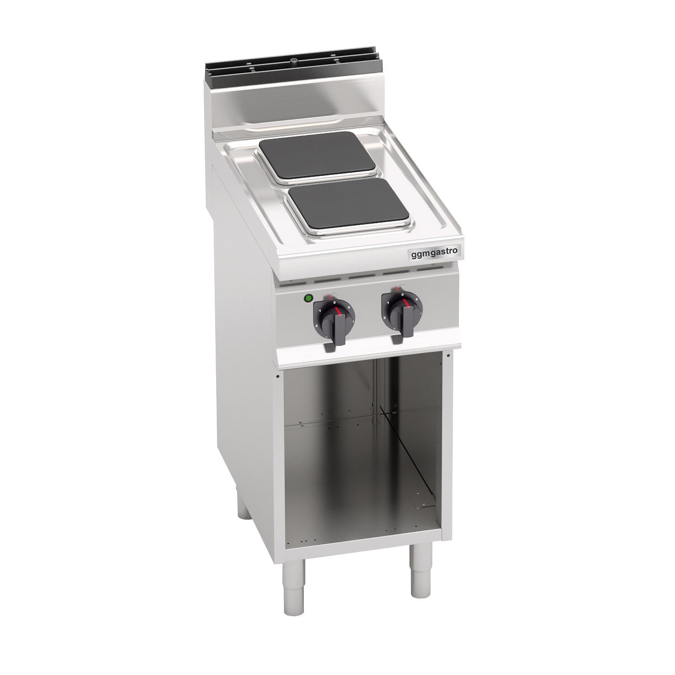 Electric stove 2x hotplates corner (5.2 kW)