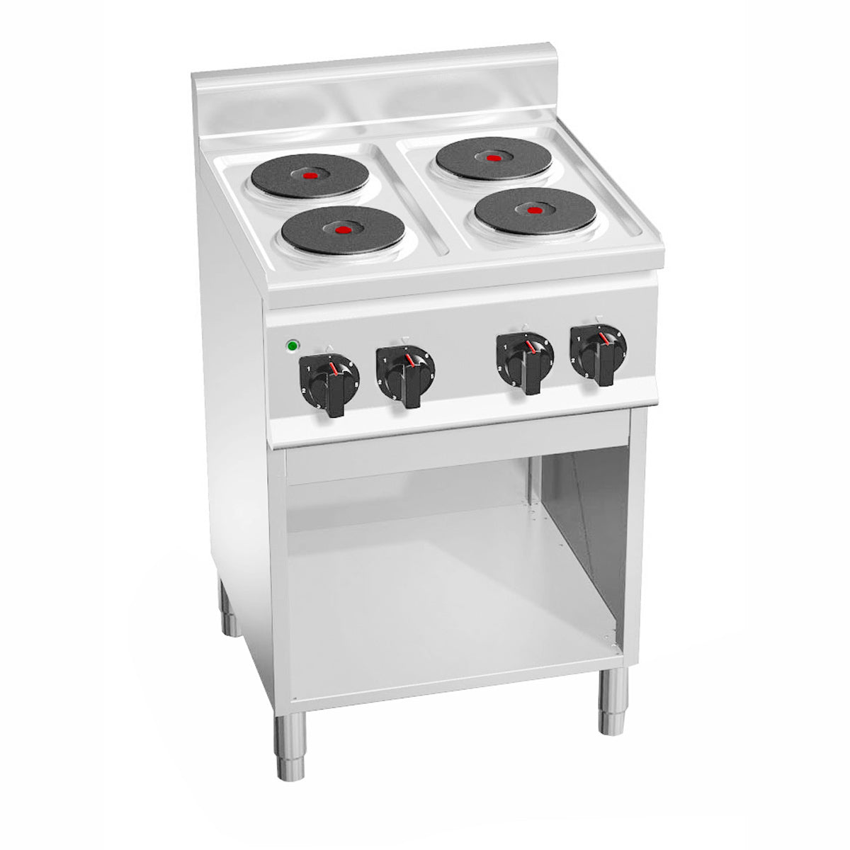 Electric stove 4x plates round (8 kW)