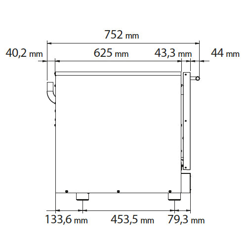 Convectomat (manual) with steam function 4 x EN 400x600