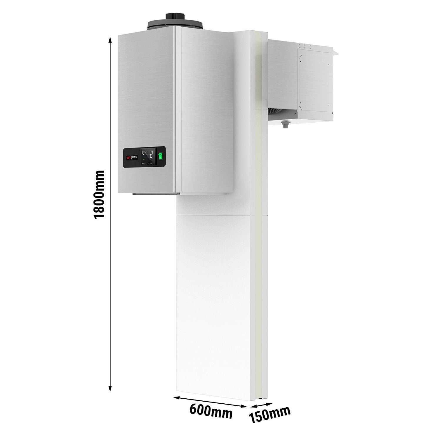 Wall cooling unit MINUS - maximum for 7.5 m³