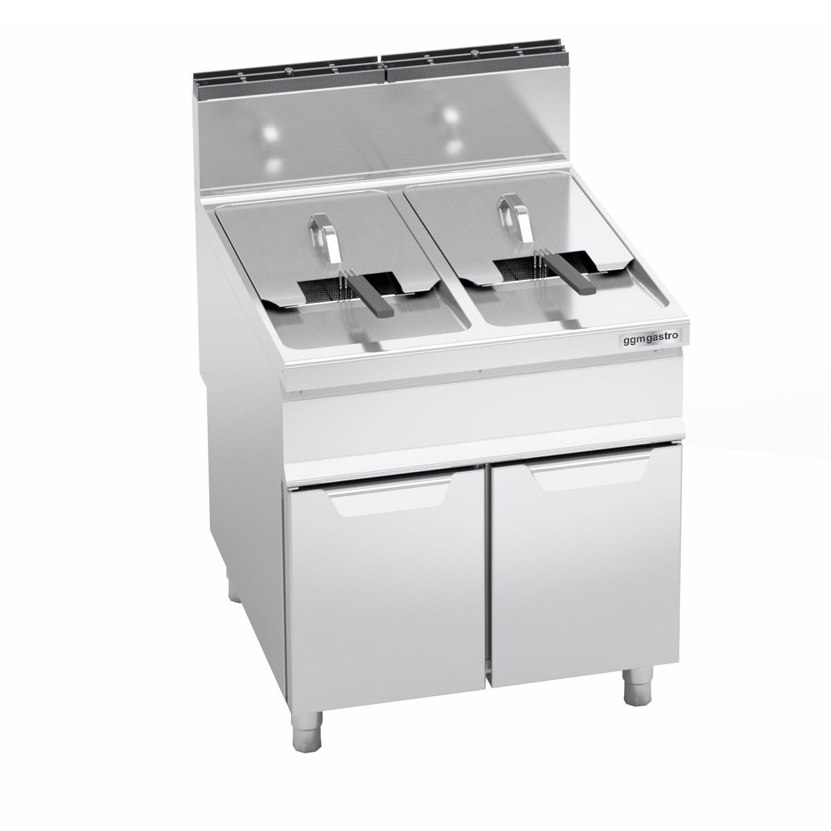 Gas fryer - 20 + 20 liters (35 kW)