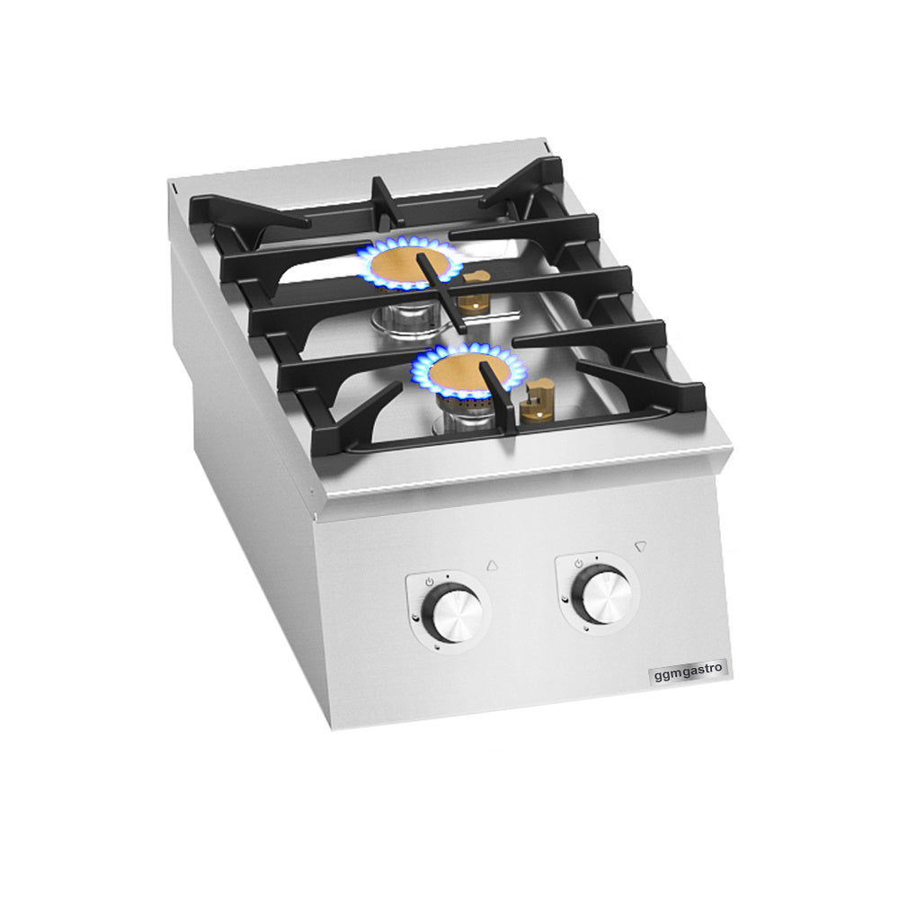 Gas stove - with 2 burners (12 kW)