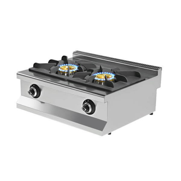 Gas stove - with 2 burners (17.3 kW)