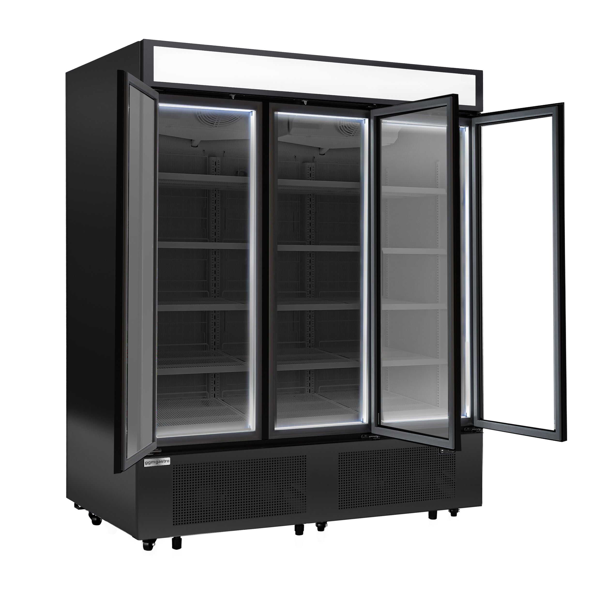 Beverage refrigerator - 1325 liters - with 3 glass doors