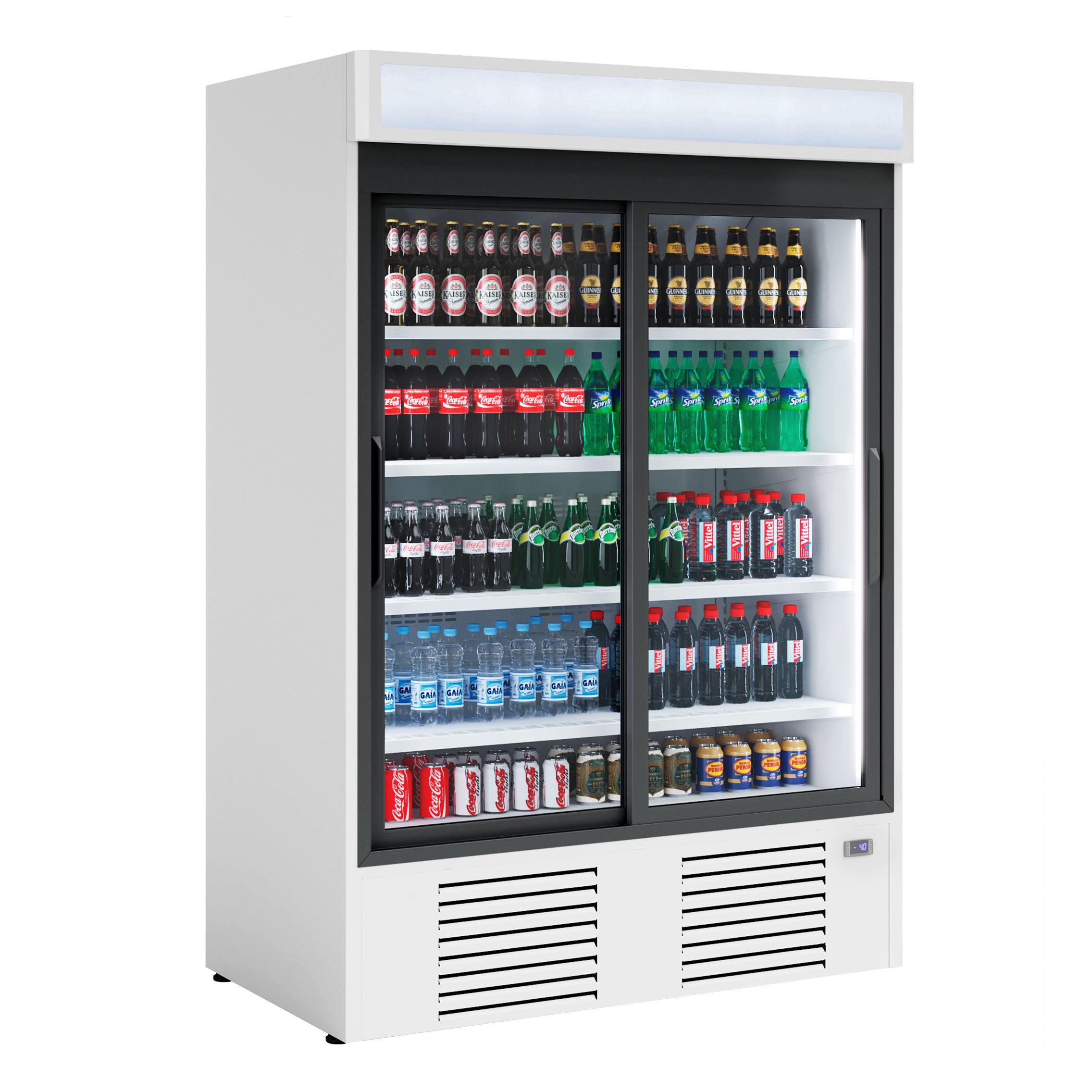 Хладилник за напитки 1300 литра - с 2 врати