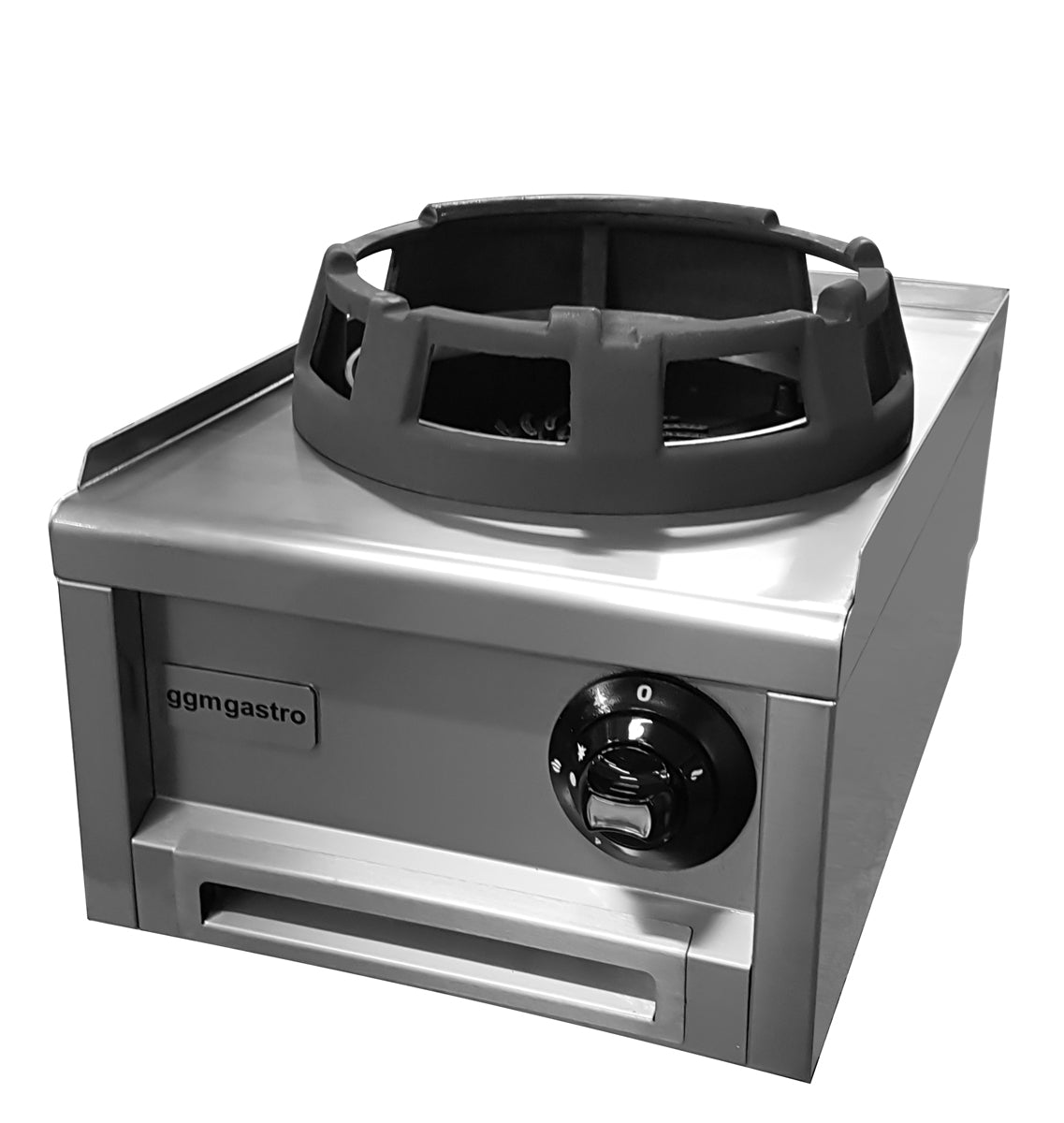 Wok gas stove - with 1 burner Ø 285 mm (12 kW)