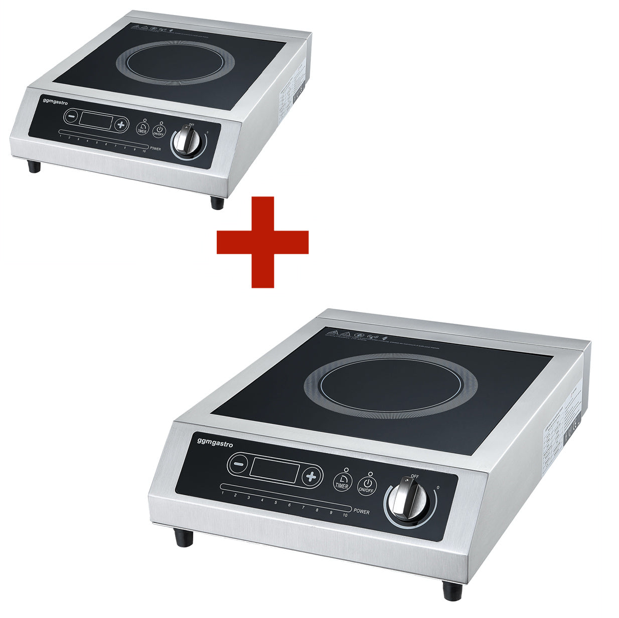 (2 pieces) Induction cooker - 3.5 kW