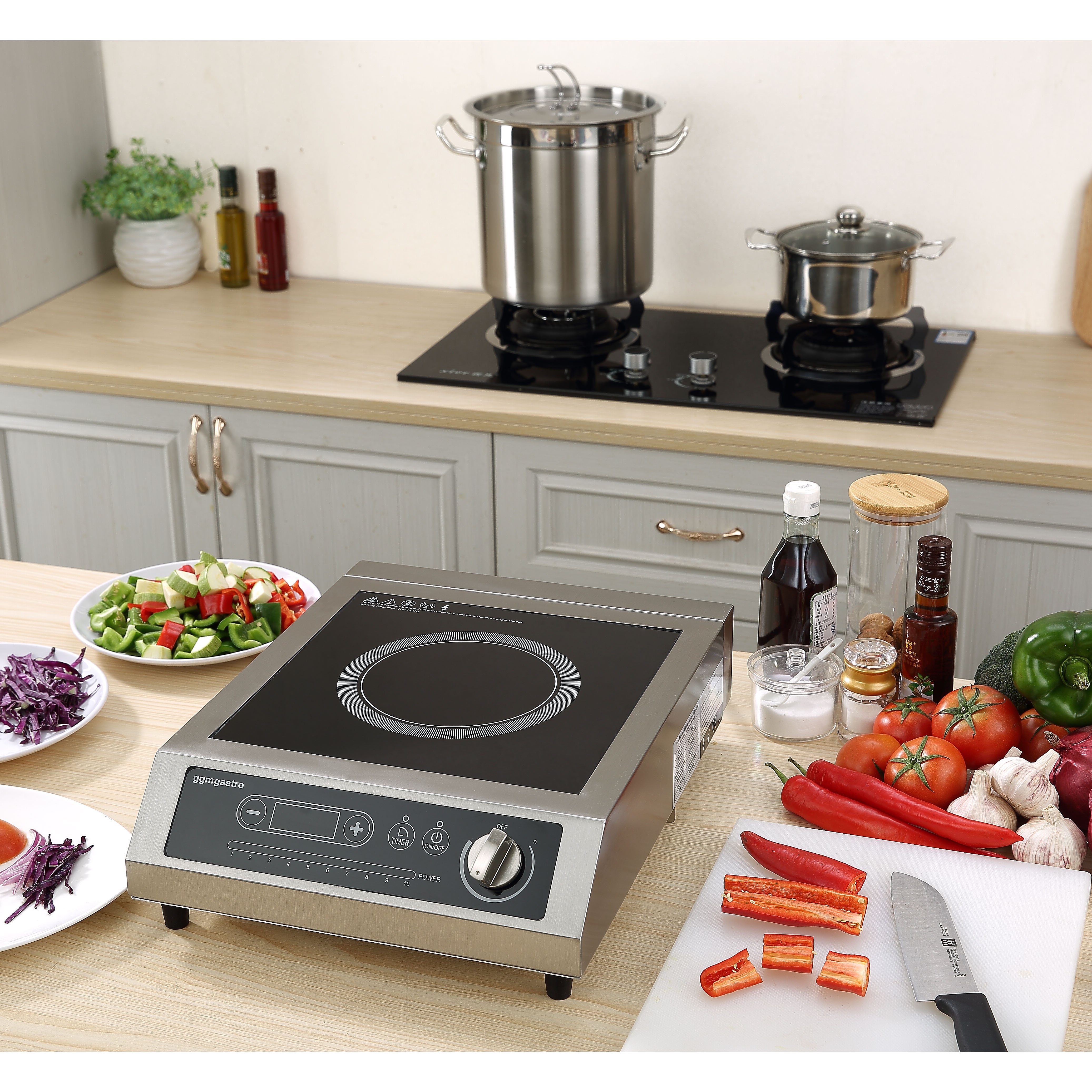 (2 pieces) Induction cooker - 3.5 kW