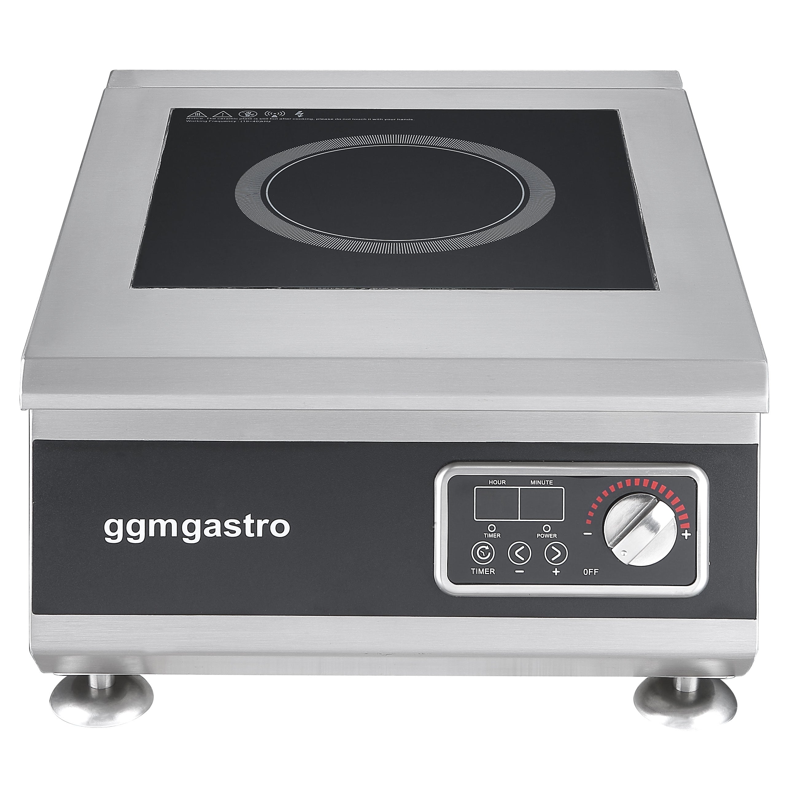 (4 pieces) Induction hob - 5 kW