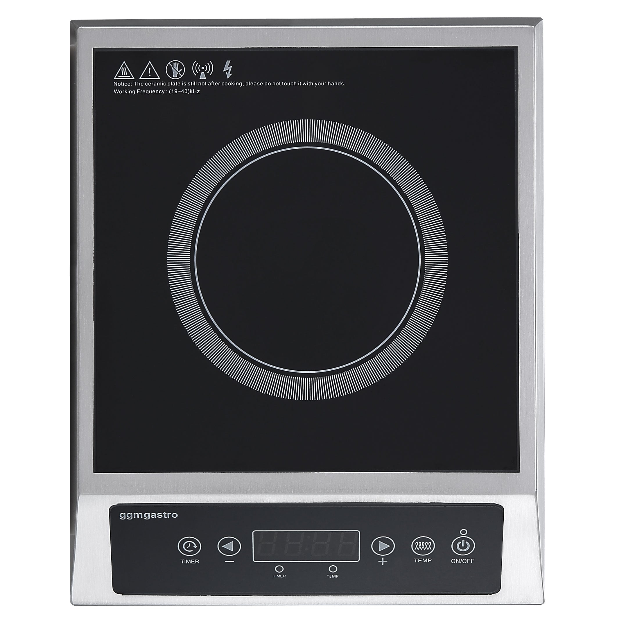 (2 pieces) Induction hob - 2.7 kW