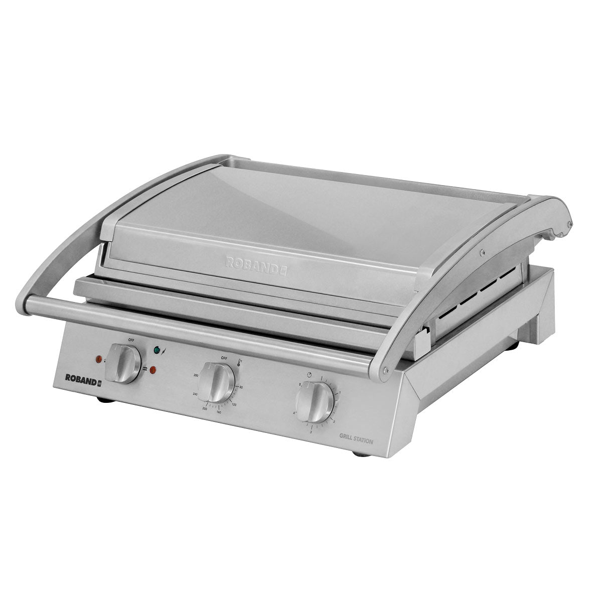 Roband - Contact grill 0.56 m - grooved on top + smooth on the bottom