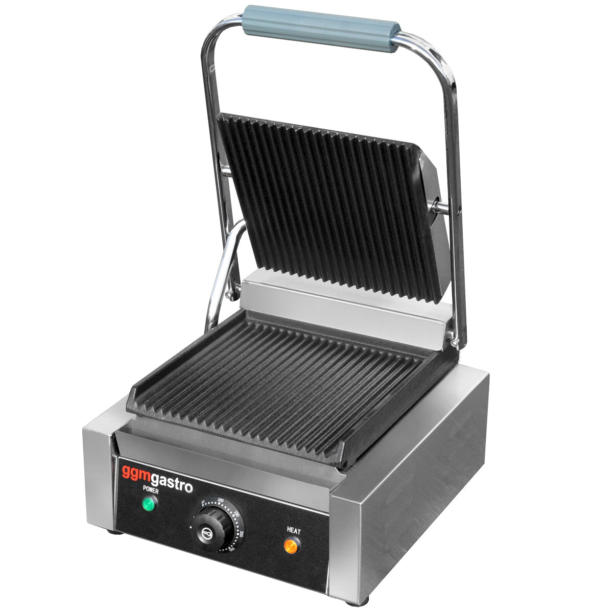 Contact grill 0.31 m - ribbed top and bottom