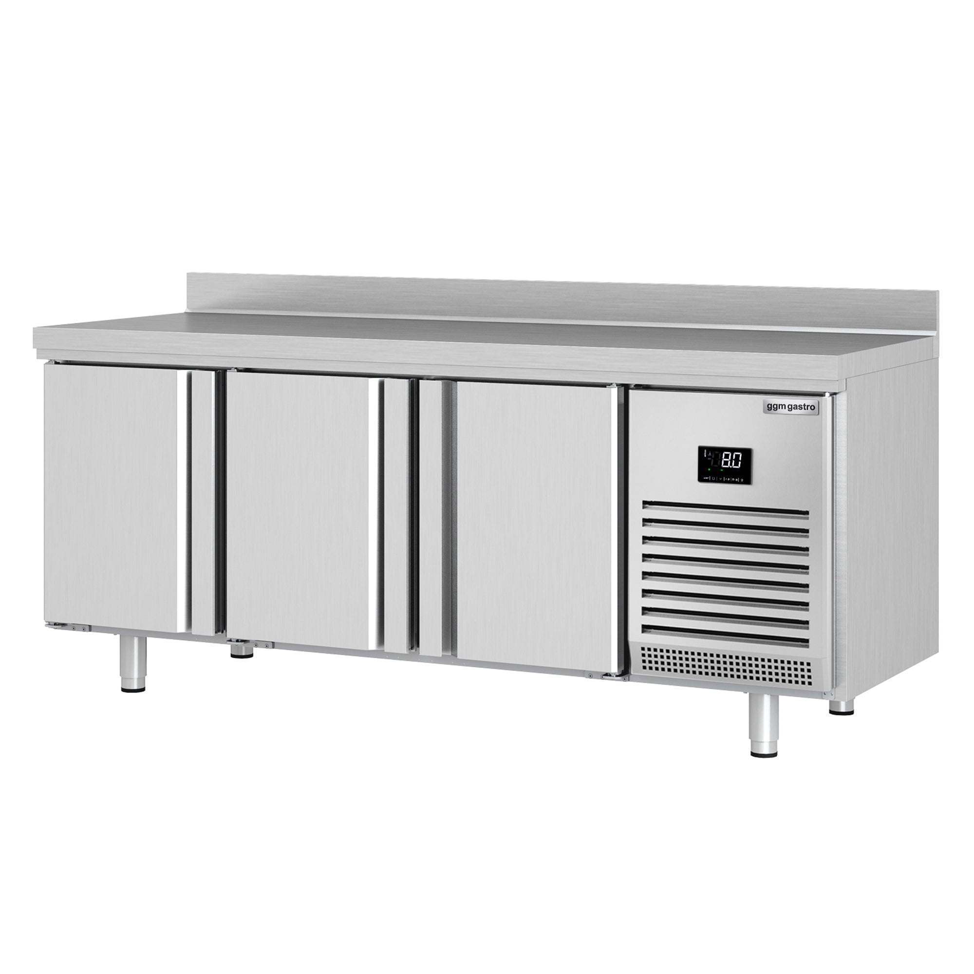 Refrigerated table (GN) - with 3 doors