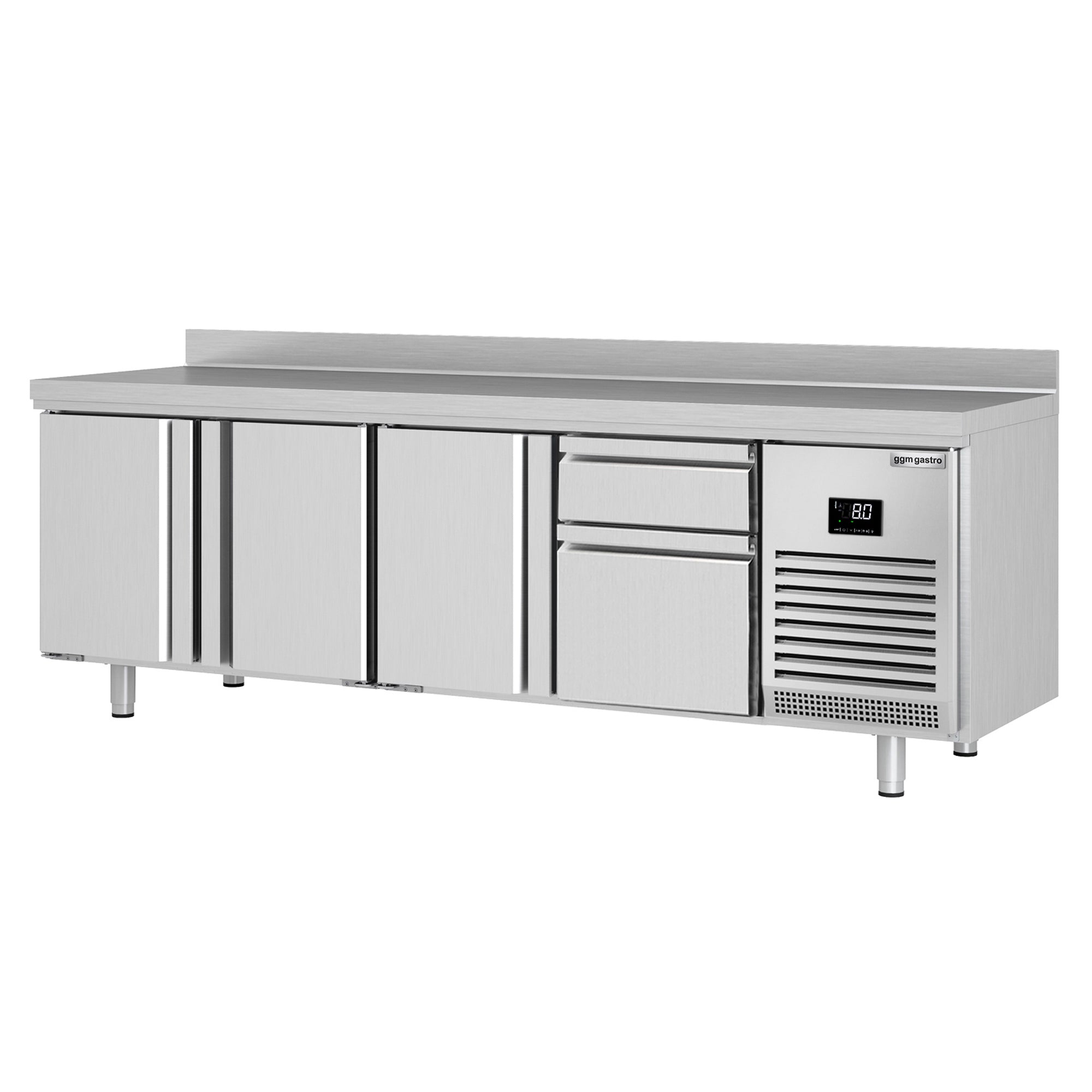 Refrigerator table (GN) - with 3 doors and 2 drawers 2/3 and 1/3