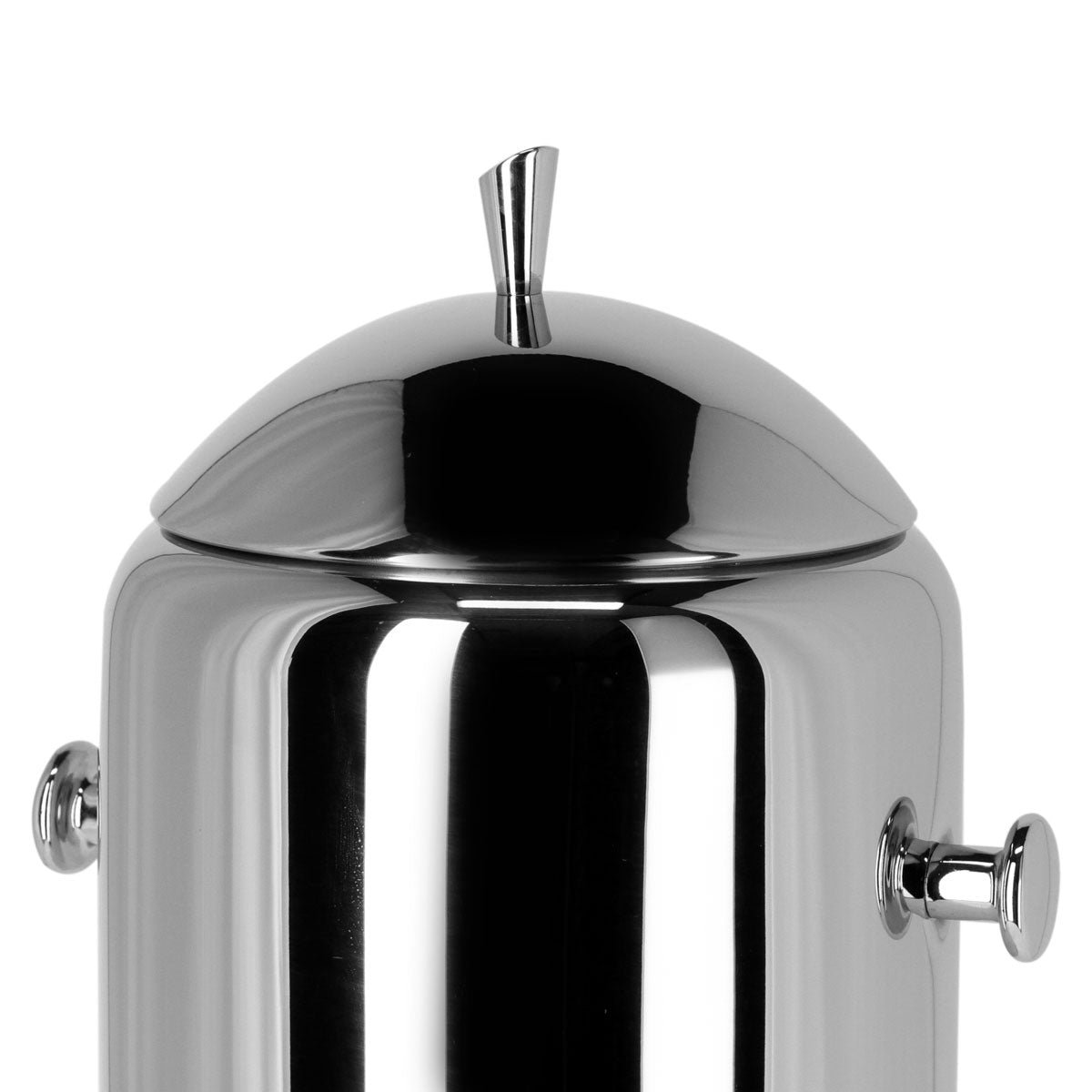 Coffee urn with stainless steel legs