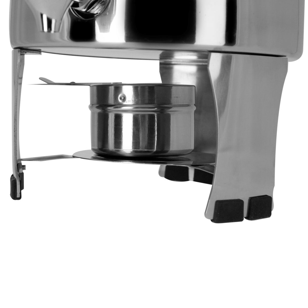 Coffee urn with stainless steel legs