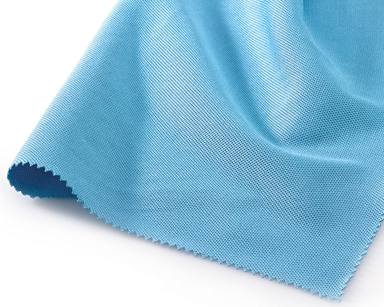 Microfiber polishing cloth, color blue, 50x70cm, set of 10 pcs.