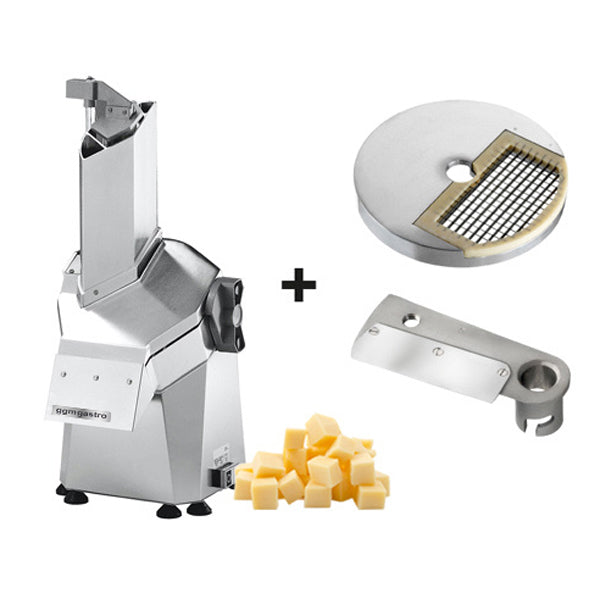 Mozzarella cutter - capacity: 120 - 190 kg/h incl. knife and disk