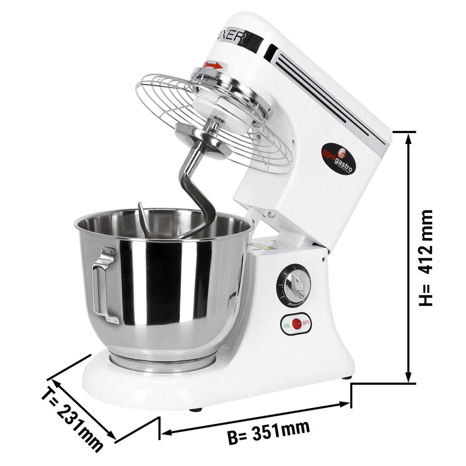 Planetary mixer - 5 liters