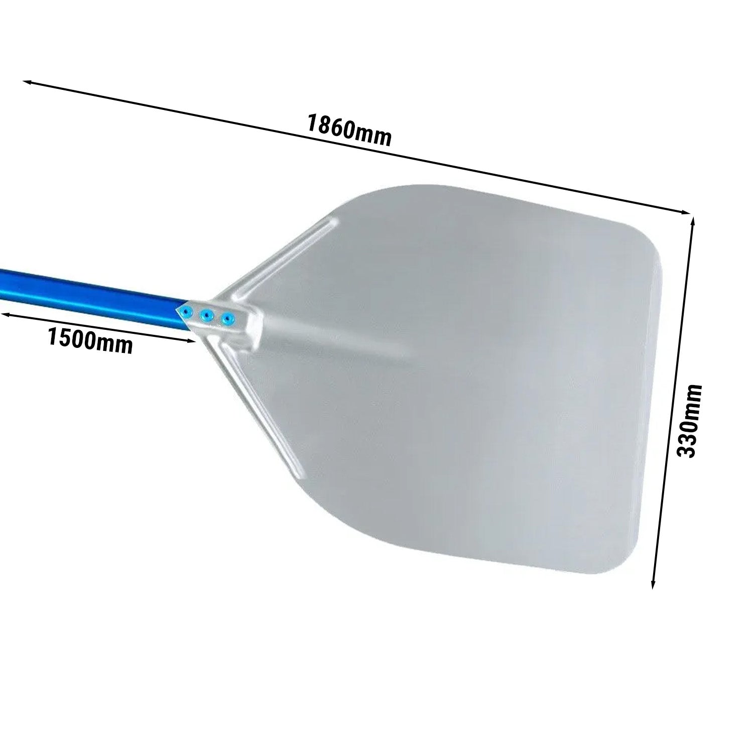 Алуминиева лопатка за пици - 33 x 33 cm