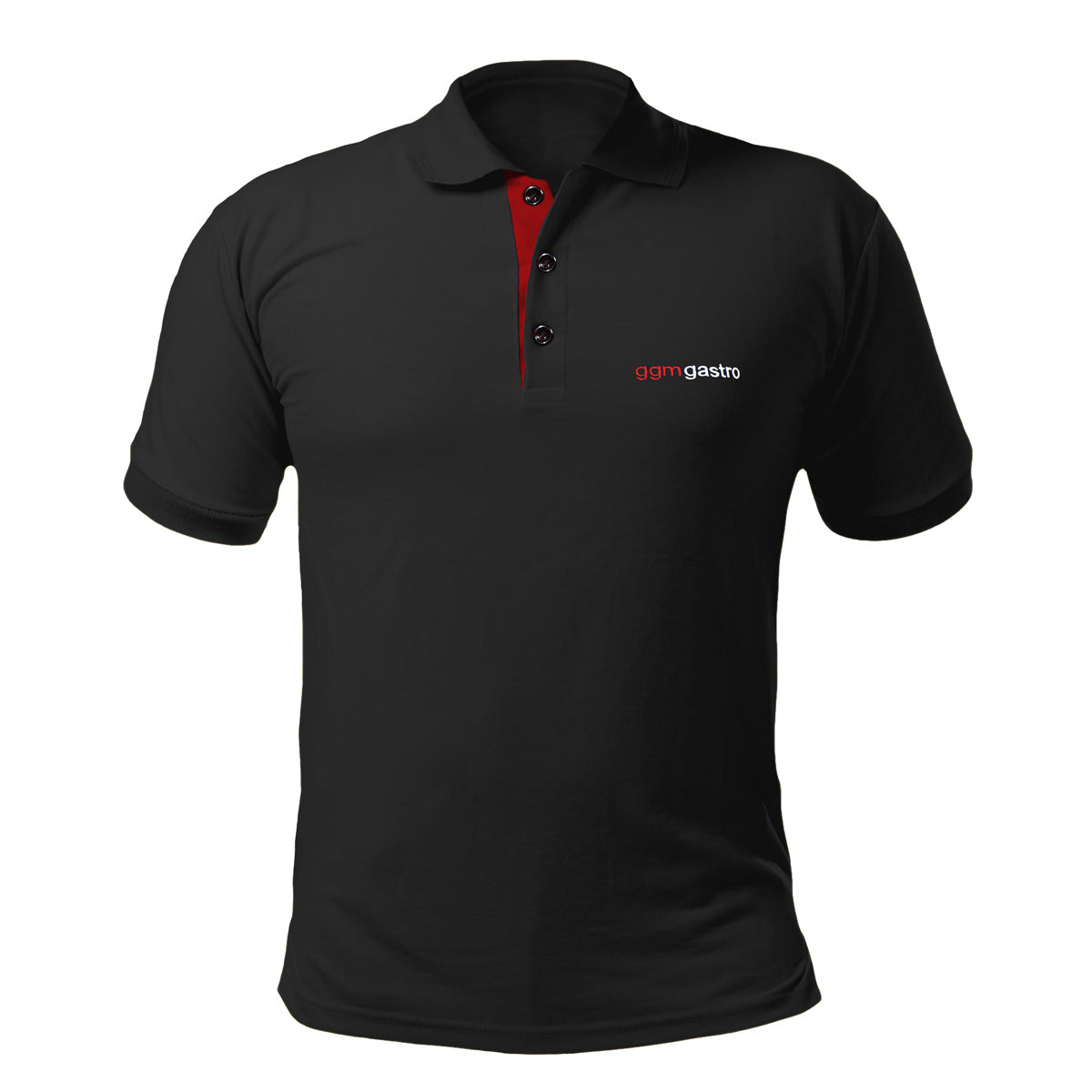 (5 pieces) Polo shirt MEN - Black - Size: S