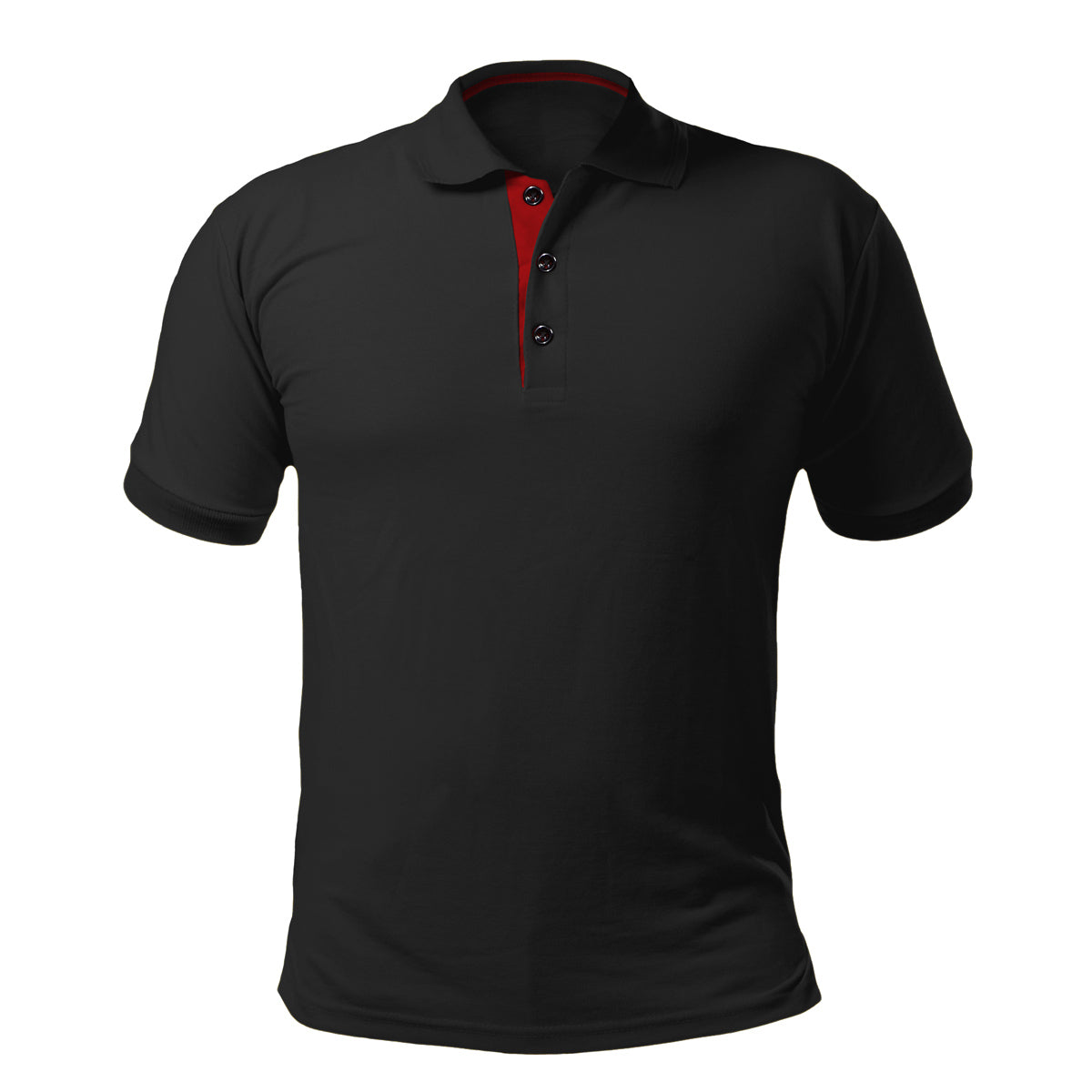 (5 pieces) Polo shirt MEN - Black - Size: L