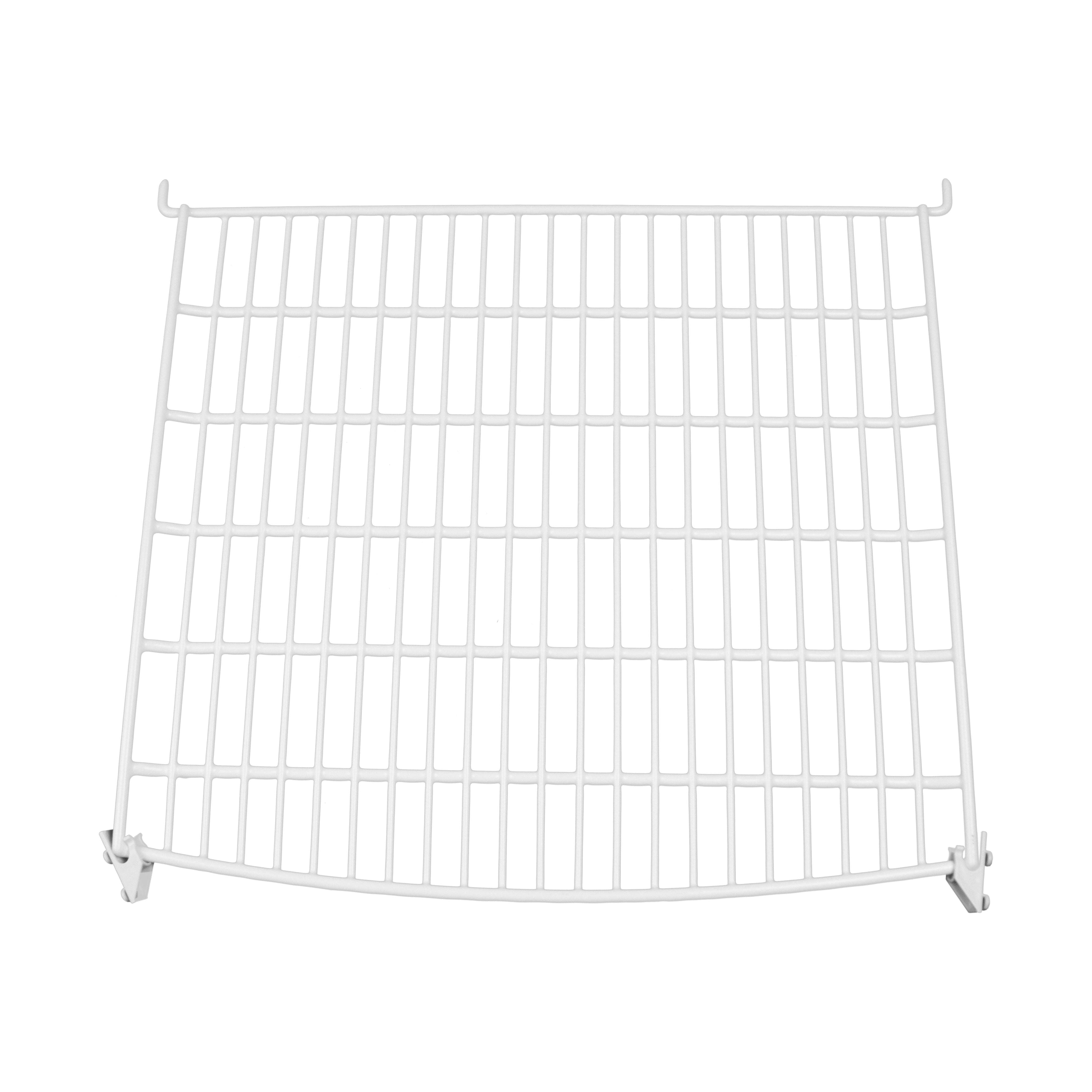 Plasticized support grid - White - incl. Assembly