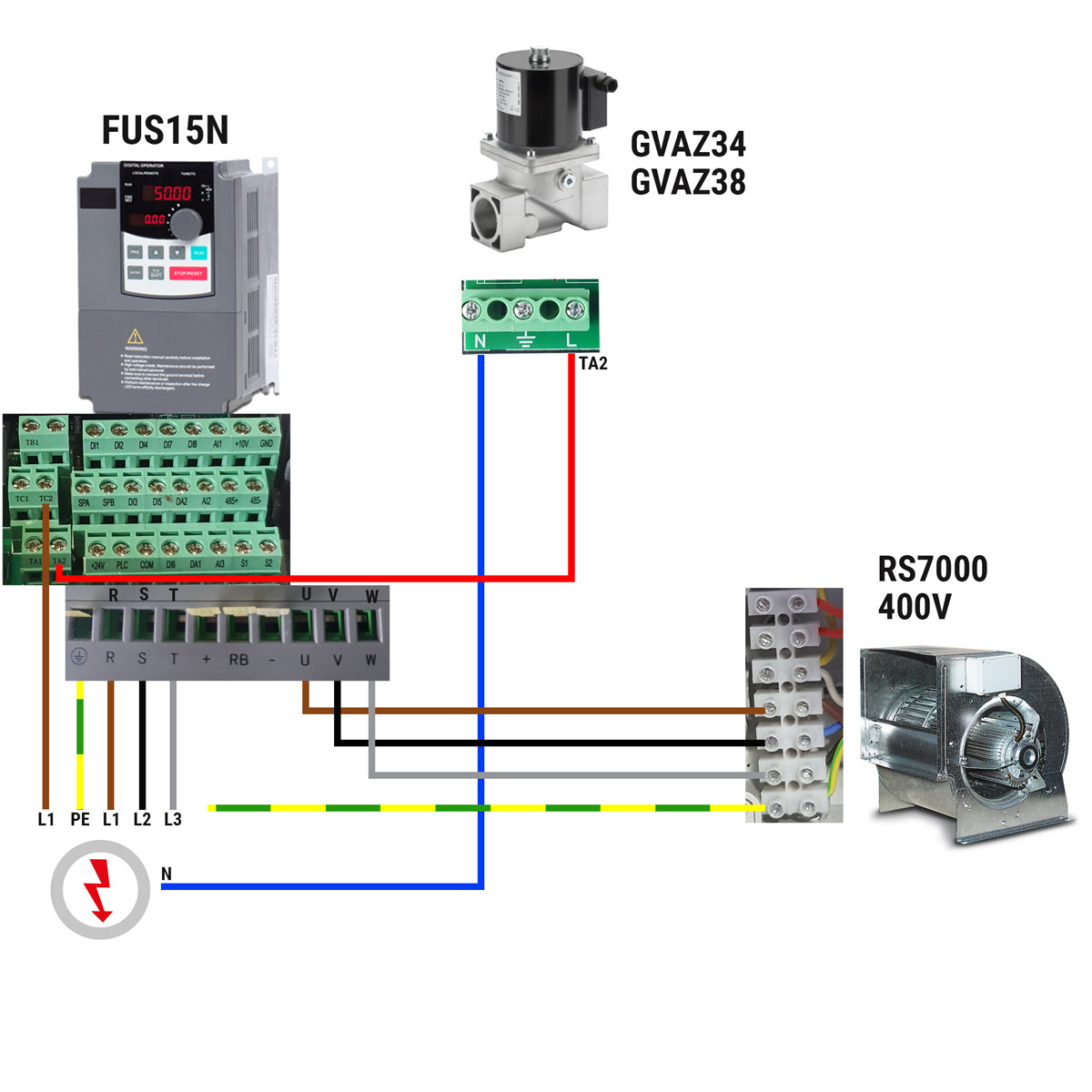 Gas solenoid valve - GM ¾ (VML)