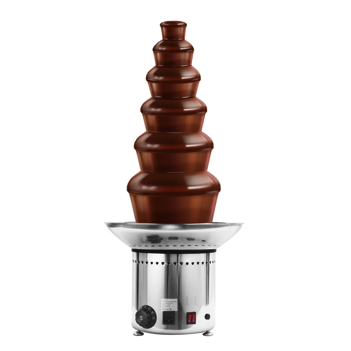 Chocolate fountain - 6 levels - height 84 cm