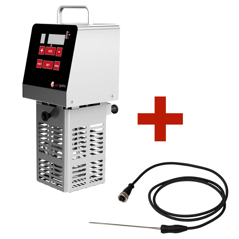 Sous Vide water bath cooking device + temperature probe