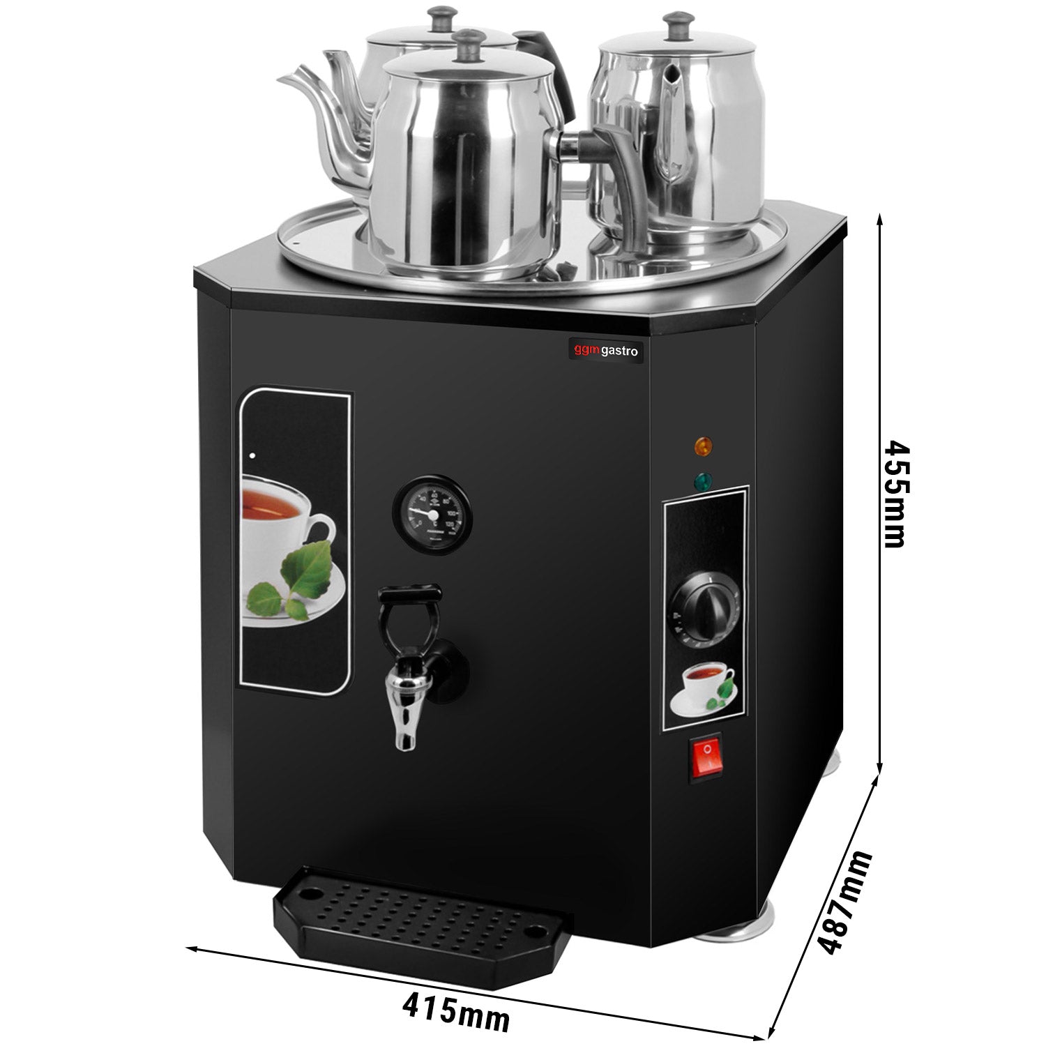 Tea machine - 37 liters - 3.5 kW